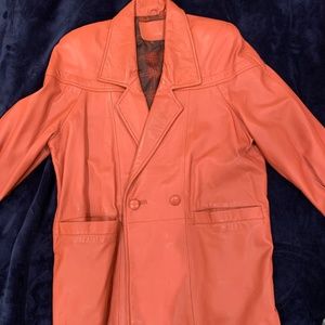 GENUINE Lamb Leather Coat